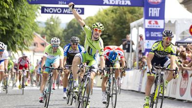 Winner in Novo mesto Viviani, overall winner Machado