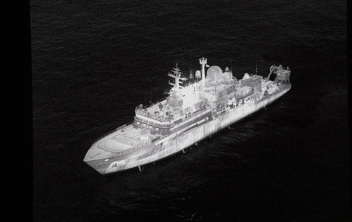 ruska vohunska ladja Yantar | Foto Reuters