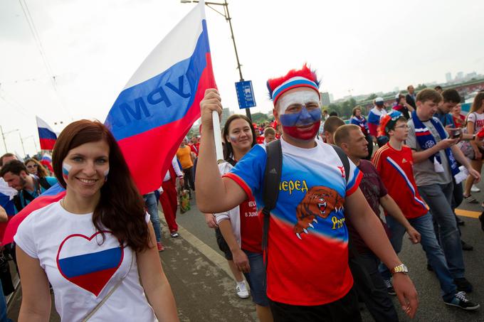 Rusija je na Euru 2012 in SP 2014 izpadla že po skupinskem delu, na SP 2010 pa ni zaigrala zaradi srčne Slovenije. | Foto: 