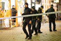 Bavarski dvor, Ljubljana, napad, policija