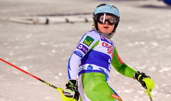 Meta Hrovat bo eno od slovenskih orožij nedeljskega paralelnega slaloma v St. Moritzu. | Foto: Sportida