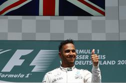 Hamilton na počitnice bolj zadovoljen kot Rosberg