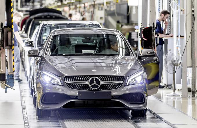 Mercedes-Benz kar deset dni ne bo izdeloval kompaktnih modelov v tovarni Kecskemet. | Foto: Mercedes-Benz