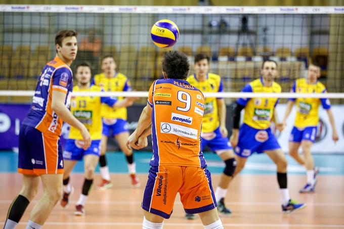 Matija Pleško je v sezoni 2015/16 pri ACH Volleyju igral libera, zdaj pa je spet sprejemalec-napadalec. | Foto: Morgan Kristan / Sportida