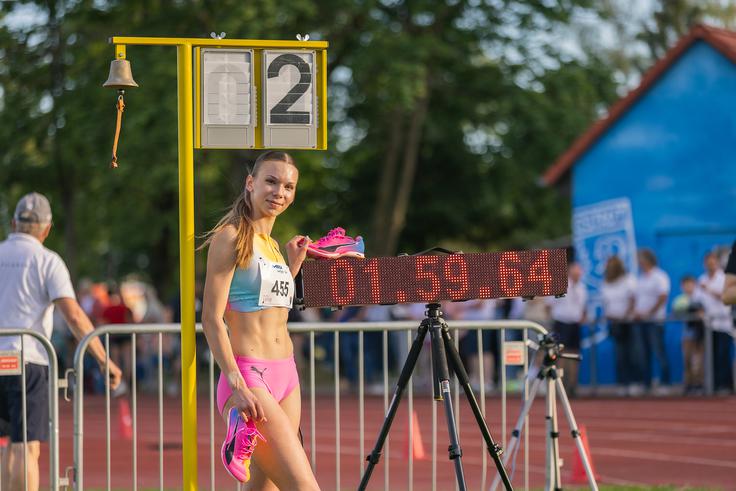 Pred Živo Remic so mejo dveh minut na 800 m prebile le tri njene rojakinje. | Foto: GREATagency