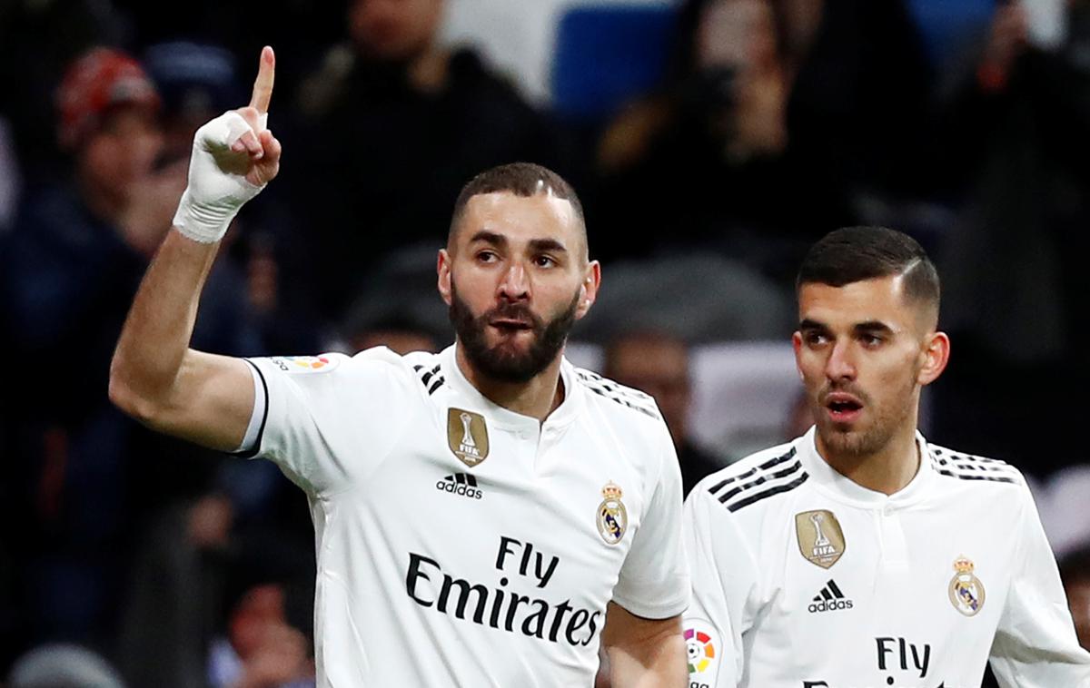 Karim Benzema Real Madrid | Real Madrid je premagal Alaves, Benzema pa se je vpisal med strelce. | Foto Reuters