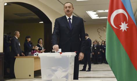 V Azerbajdžanu zmagala stranka predsednika Alijeva