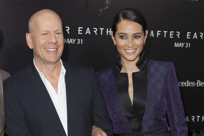 Bruce Willis, Emma Heming Willis | Bruce in Emma Heming Willis sta poročena od leta 2009, skupaj pa imata dve hčerki – 13-letno Mabel in 11-letno Evelyn. | Foto Guliverimage