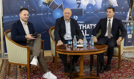 Predsednik NZS in podžupan povedala, kaj si obetata od EP v futsalu