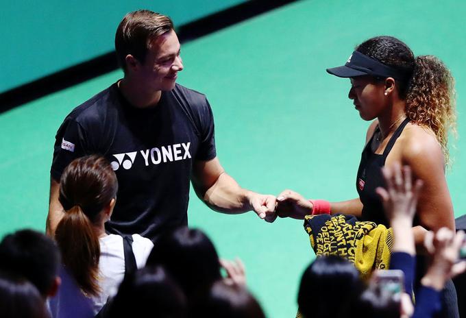 Naomi Osaka, Sacha Bajin | Foto: Gulliver/Getty Images