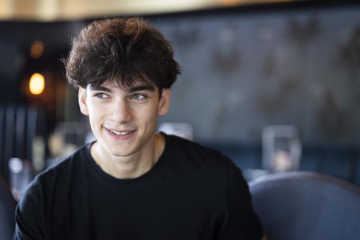 Za njim je težko obdobje, a pravi, da nikoli ne smeš obupati.  | Foto: Bojan Puhek