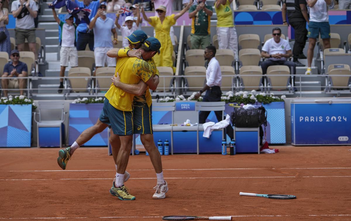 Matthew Ebden in John Peers | Matthew Ebden in John Peers sta osvojila olimpijsko zlato. | Foto Guliverimage