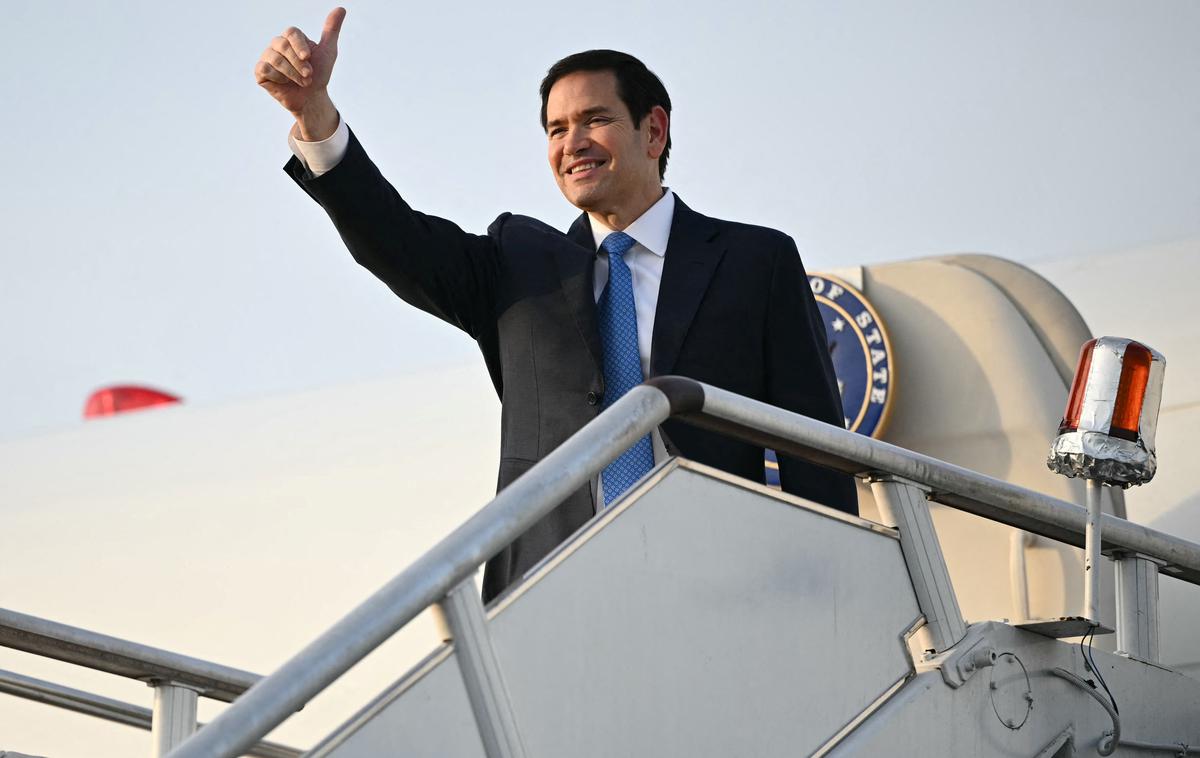 Marco Rubio, zunanji minister ZDA | "Menim, da je bilo srečanje zelo konstruktivno in pozitivno," je po srečanju s kitajsko delagacijo dejal ameriški zunanji minister Rubio. | Foto Reuters