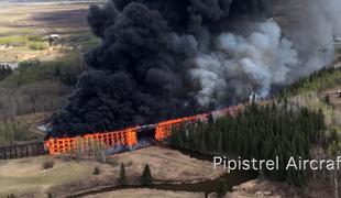 Kako je Pipistrelovo letalo odkrilo požar v Kanadi (video)