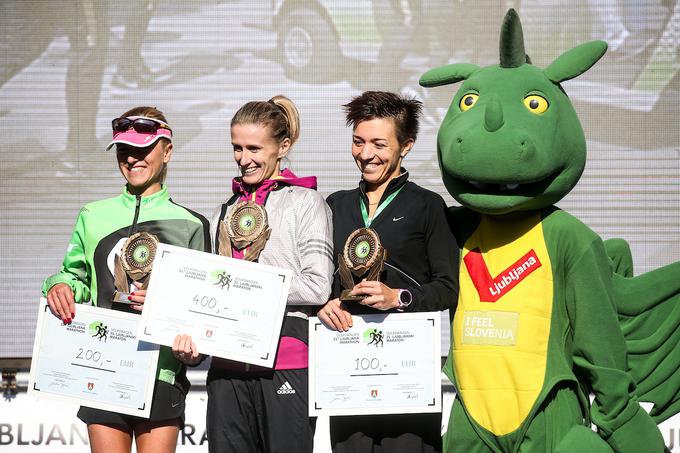Romanova je večkratna zmagovalka ljubljanskega maratona. Zmagala je v polmaratonu in teku na deset kilometrov. | Foto: Vid Ponikvar