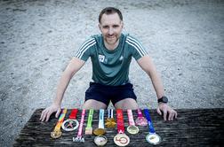 Podvig za vikat: Slovenec pretekel 30 virtualnih maratonov