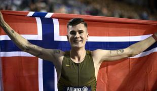 Jakob Ingebrigtsen tretjič zlat med člani na EP v krosu, Kokalj 73.