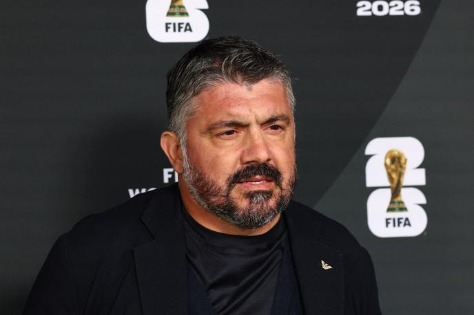 Gattuso | Bi lahko Italija ostala brez nastopa na svetovnem prvenstvu še tretjič zapored? Selektor Gennaro Gattuso bo moral najprej preskočiti severnoirsko oviro, nato pa v finalu v gosteh še boljšega iz dvoboja med Walesom in BiH. | Foto Reuters