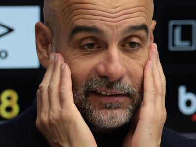 Italijani si manejo roke, v igri Pep Guardiola