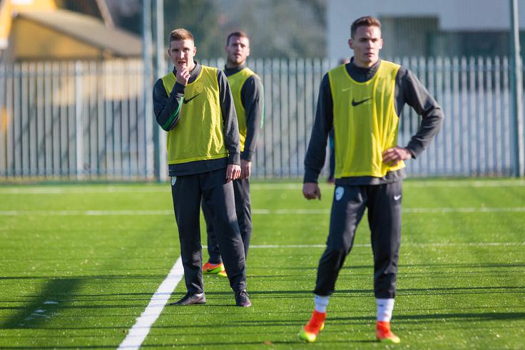 Gaber Dobrovoljc, nekdanji mladi slovenski reprezentant, je še en član Domžal, ki je tokrat zraven. | Foto: Žiga Zupan/Sportida