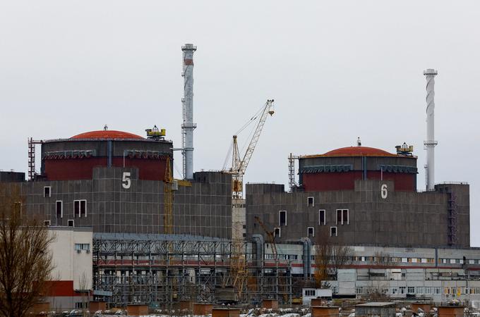 Jedrska elektrarna Zaporožje | Foto: Reuters