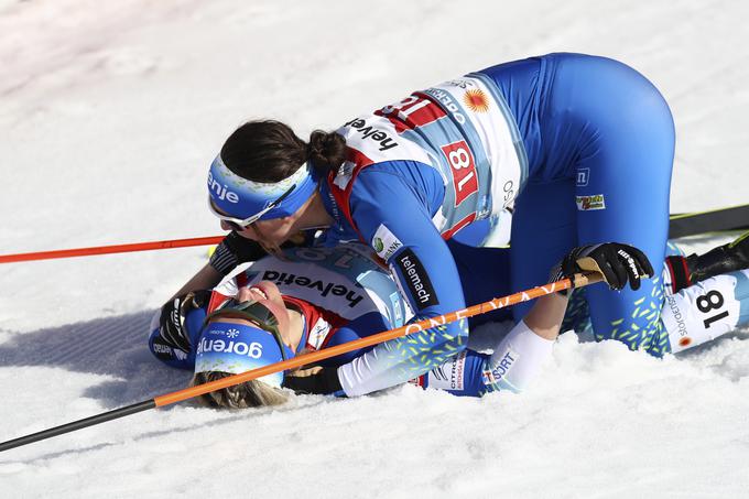 Eva Urevc je v preteklosti z Anamarijo Lampič dosegla nekaj vrhunskih rezultatov. | Foto: Guliverimage/Vladimir Fedorenko