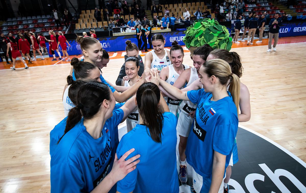 Slovenija : Albanija, slovenska ženska košarkarska reprezentanca | Foto Matic Klanšek Velej/Sportida