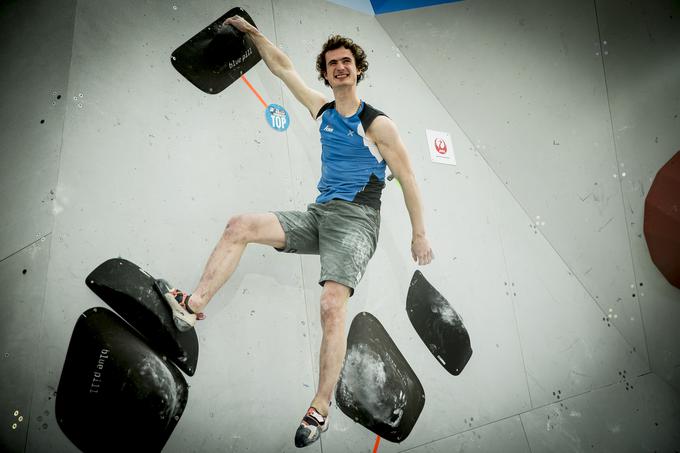 Adam Ondra je slavil v moški konkurenci. | Foto: Ana Kovač