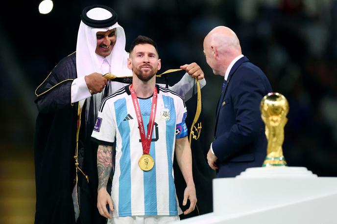 Argentina francija | Lionel Messi je v finalu SP 2022 postal svetovni rekorder po številu nastopov na tekmah SP, hkrati pa uresničil največjo željo in postal svetovni prvak! | Foto Reuters