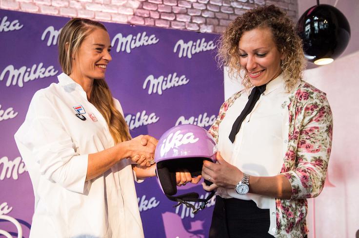 Tina Maze je edina Slovenka z zlato kolajno na ZOI. Ilka Štuhec je v letu 2018 ne bo nasledila na smukaškem Olimpu. | Foto: Sportida