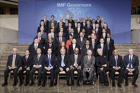Na zasedanju IMF o različnih tveganjih za okrevanje svetovnega gospodarstva
