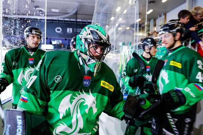 HK Olimpija, Lukaš Horak | Olimpija zvečer gostuje pri vodilnem Pustertalu, za katerim zaostaja eno točko. | Foto Aleš Fevžer