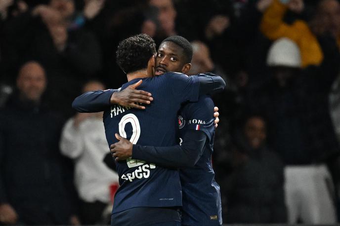 Ousmane Dembele, PSG | Ousmane Dembele je v prvem polčasu dvakrat zadel. | Foto Guliverimage