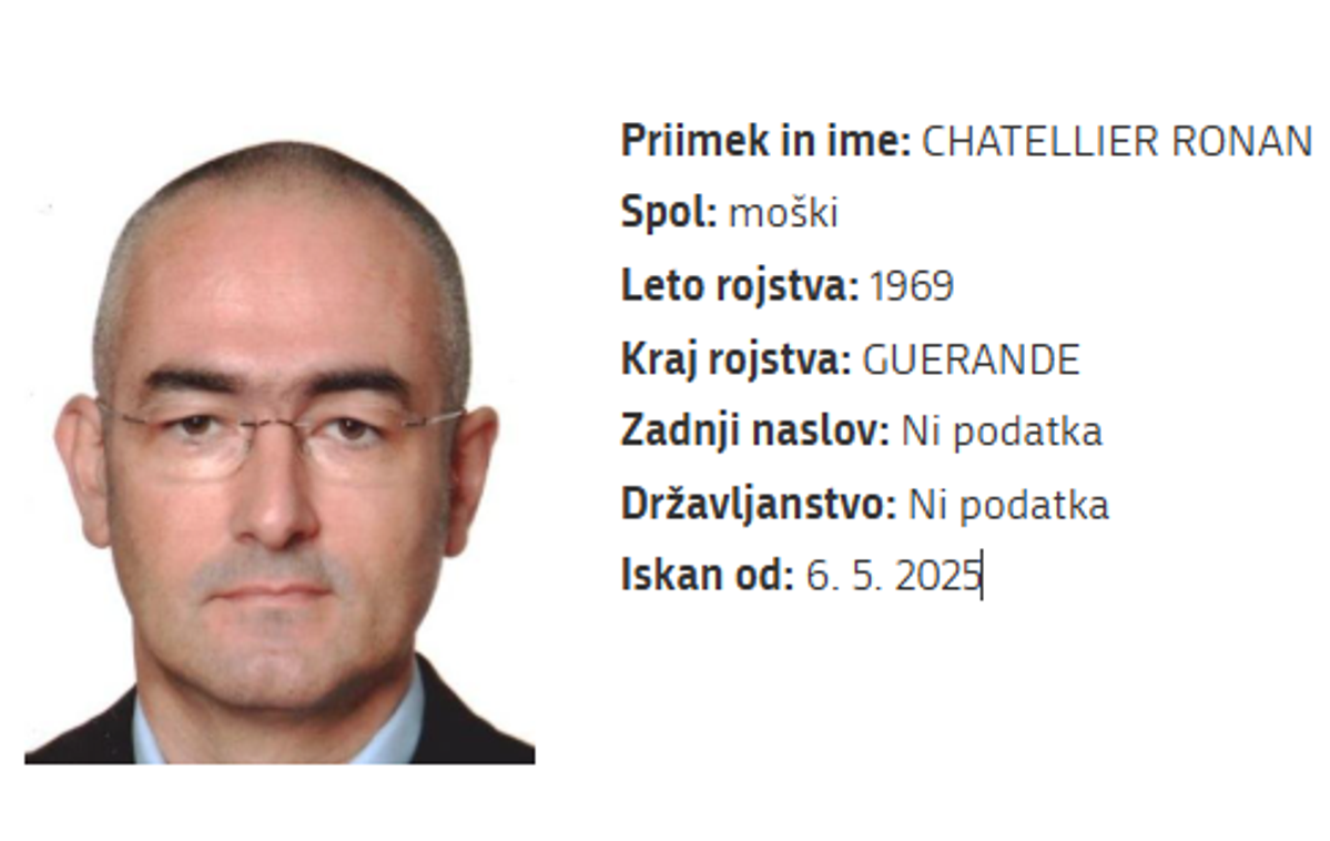 Ronan Chatellier | Foto Slovenska policija