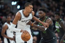 Spurs in Timberwolves na okopih: peta tekma v San Antoniu