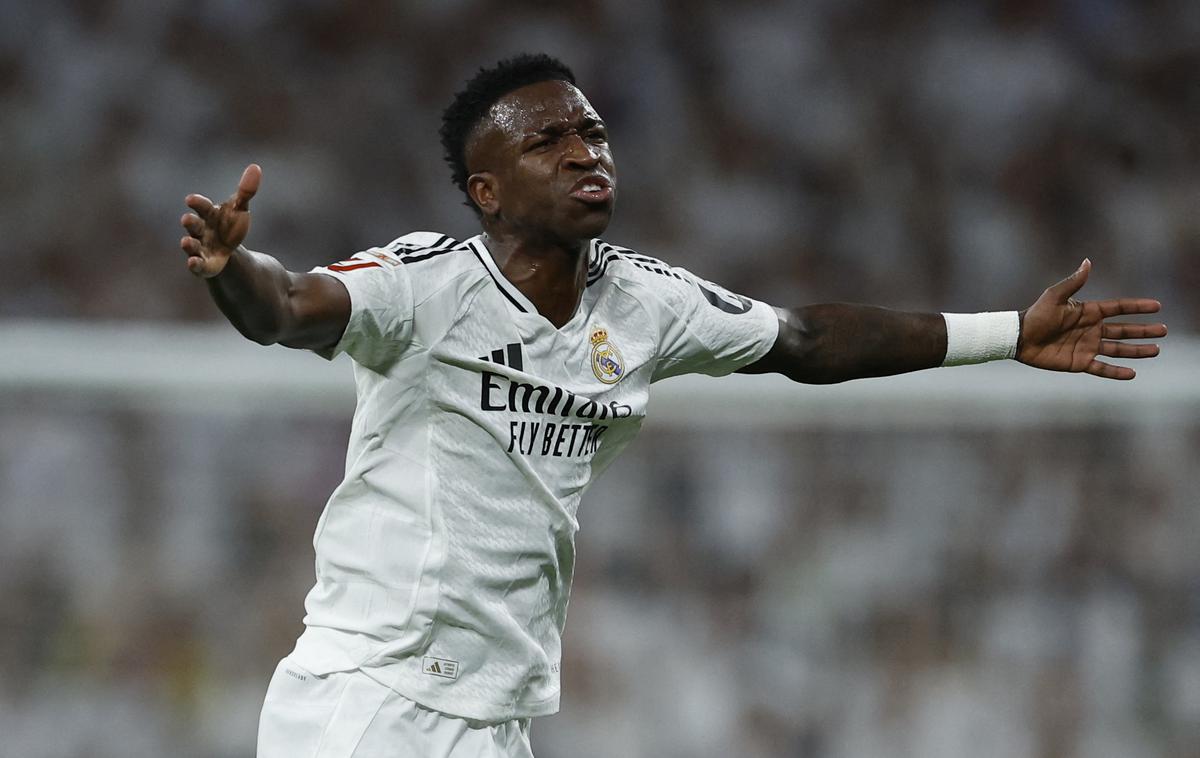 Real Madrid | Vinicius Junior je v 78. minuti zadel za 3:1 in zmaga je bila Realova. | Foto Reuters