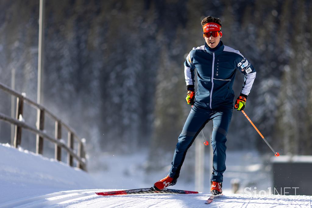 Pokljuka, trening in tiskovka slovenske biatlonske reprezentance