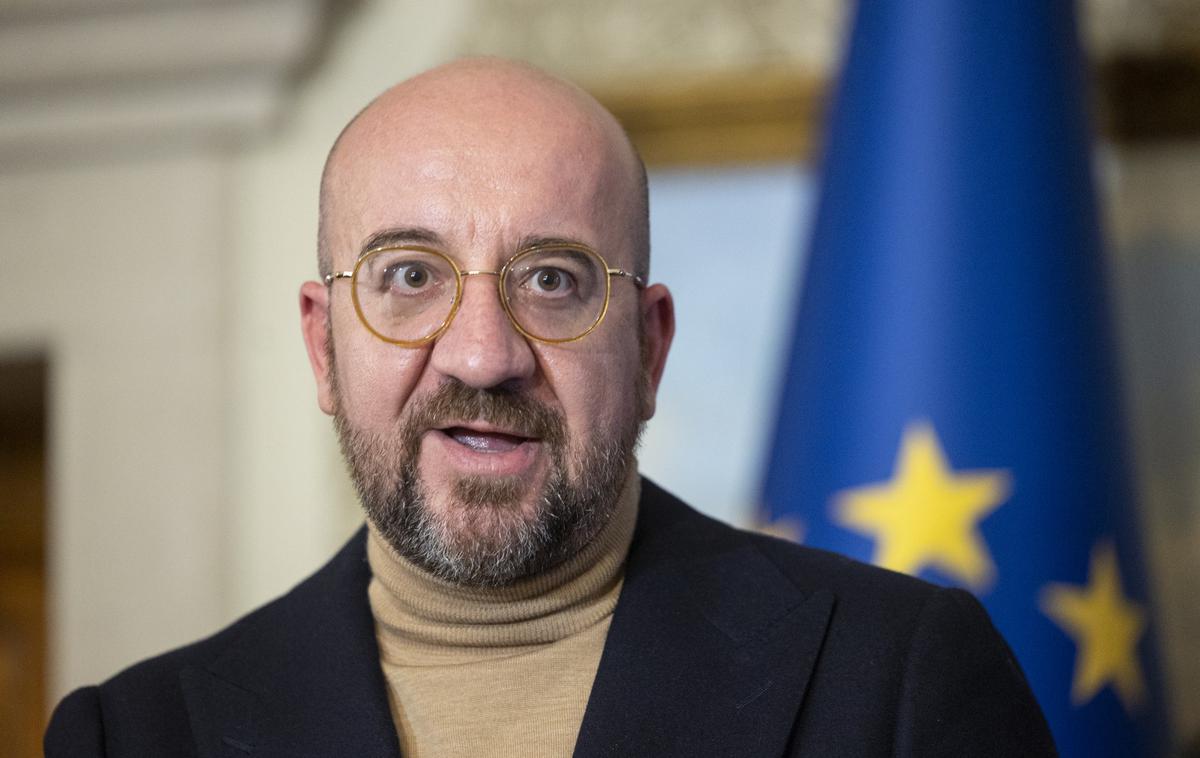 Charles Michel | "V zadnjih 20 letih se je evropski delež svetovnega BDP prepolovil. Ukrepati moramo takoj. Prišla je enajsta ura," je v vabilu voditeljem opozoril predsednik Evropskega sveta Charles Michel, ki tokrat zadnjič vodi zasedanje. | Foto STA