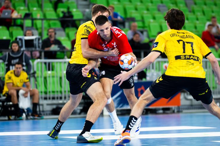 Grosist Slovan - Granollers, evropska liga | Foto: Filip Barbalić