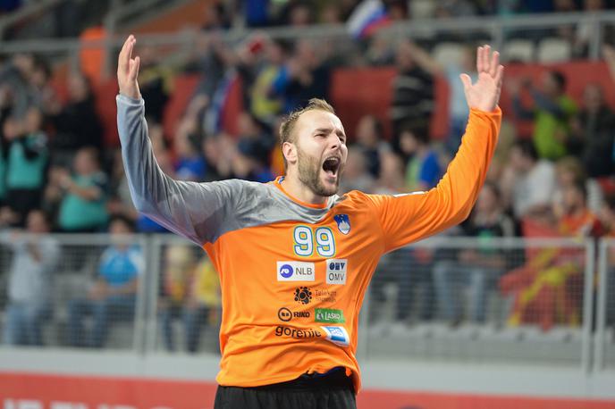 Urh Kastelic | Slovenski vratar Urh Kastelic je bil eden od junakov zmage Zagreba nad Flensburgom. | Foto Mario Horvat/Sportida