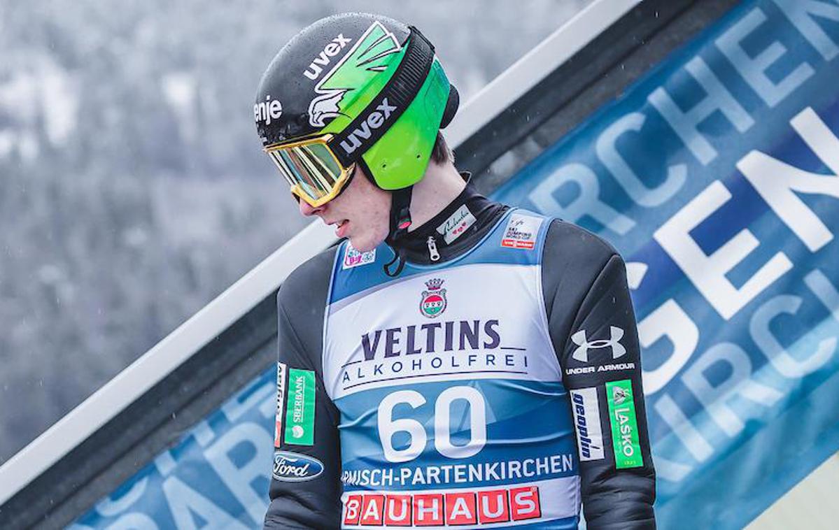 Timi Zajc | Timi Zajc je dejal, da so se mu na skakalnici tresle noge, potem ko je imel težave z zadrgo. | Foto Sportida