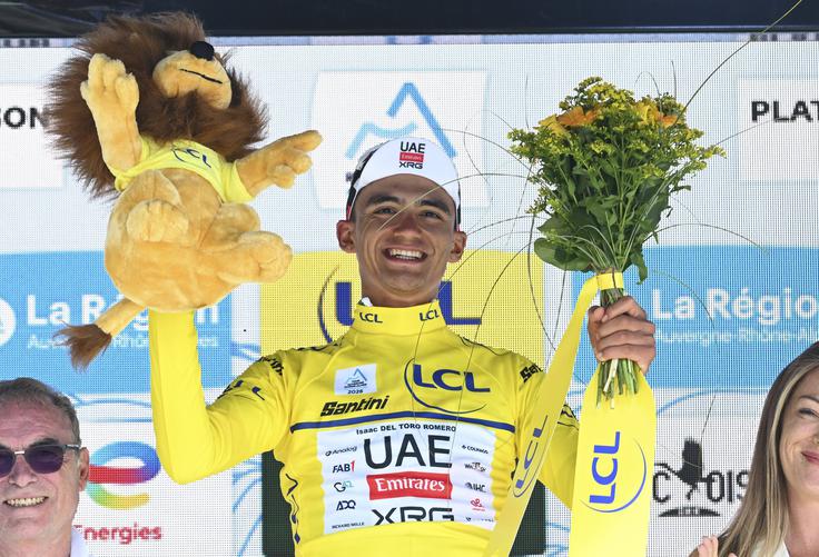 Del Toro je letos osvojil že UAE Tour in Tirreno-Adriatico. Danes je prišel do svoje 28. in 29. profesionalne zmage. | Foto: Guliverimage