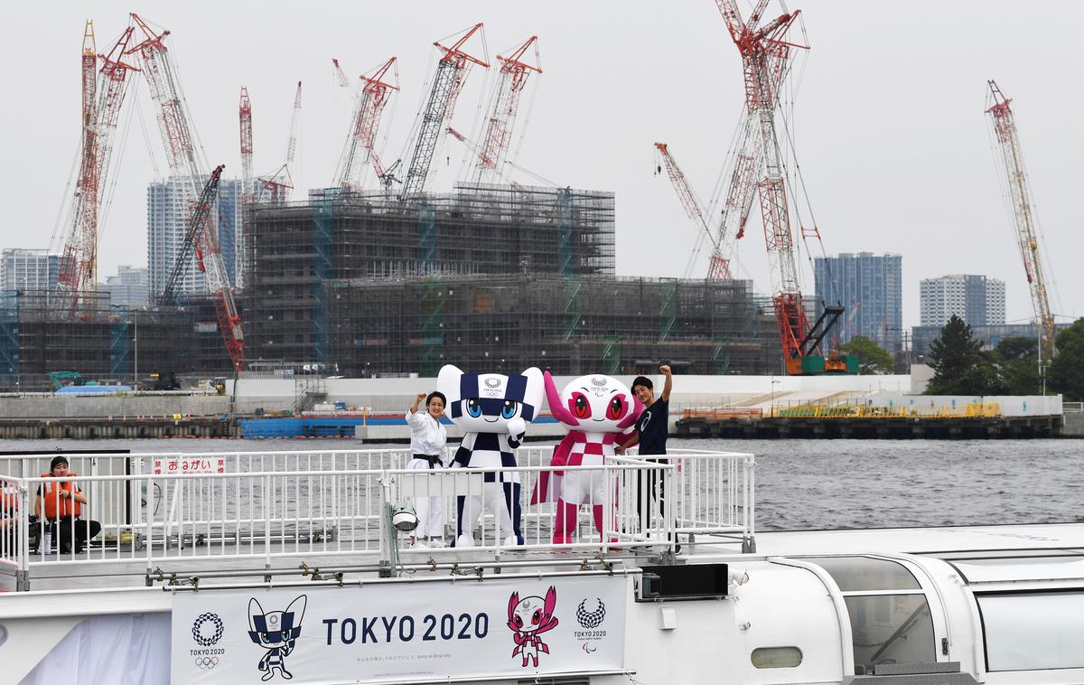 Tokio 2020 gradbišče | Na Japonskem je te dni vroče, dela na objektih, ki bodo prihodnje leto gostili olimpijske igre pa se zaključujejo. | Foto Reuters