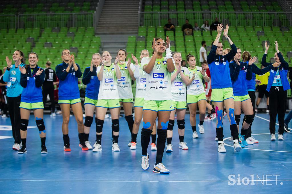 Prijateljska tekma Slovenija - Madžarska, slovenska ženska rokometna reprezentanca