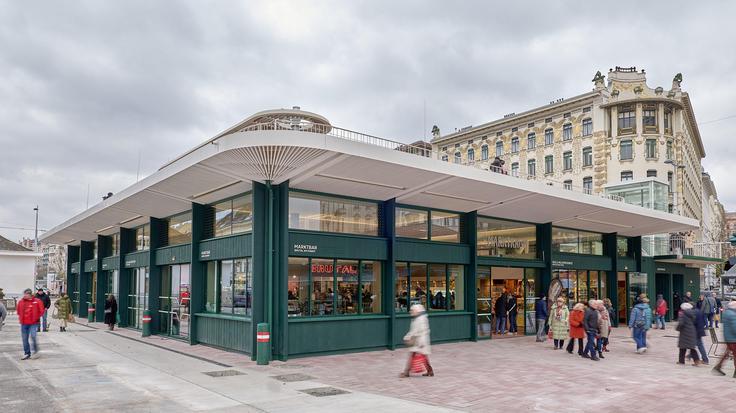 Posebno evrovizijsko podobo bo dobila tudi prenovljena pokrita tržnica Naschmarkt. | Foto: Markus Wache