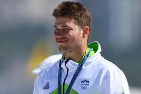 Olimpijski podprvak Toni Vodišek je izpolnil obljubo