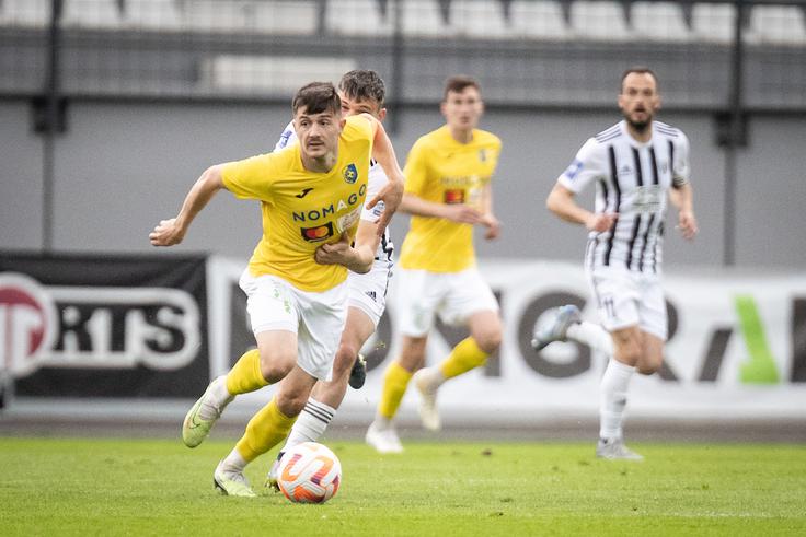 Bravo je do zmage prišel globoko v sodnikovem dodatku. | Foto: Blaž Weindorfer/Sportida
