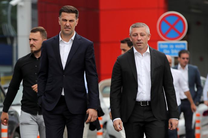 Slaviša Kokeza | S koronavirusom je okužen tudi prvi mož srbskega nogometa Slaviša Kokeza (desno). | Foto Reuters