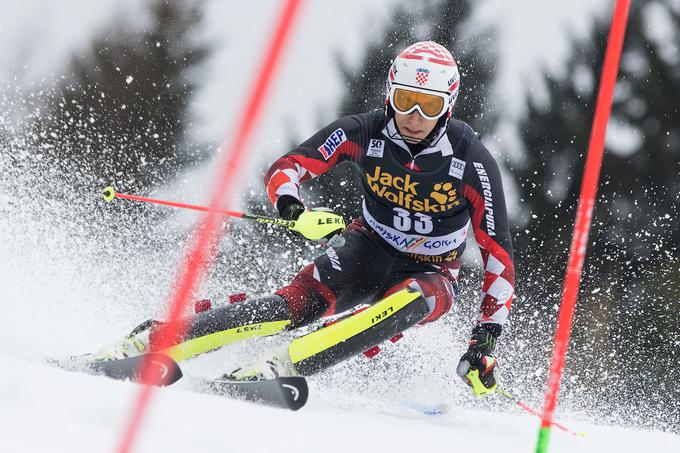 Predlani je na slalomu v Kranjski Gori zasedel 22. mesto.  | Foto: Urban Urbanc/Sportida