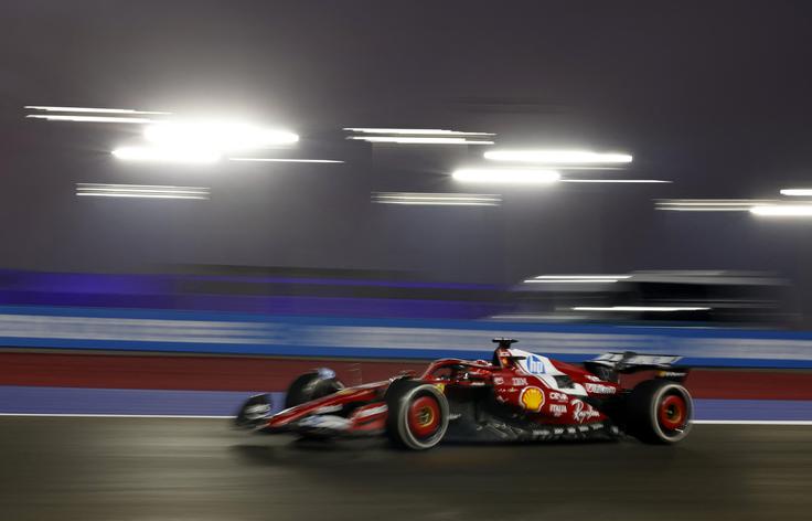 Charles Leclerc je bil na kvalifikacijah za šprint deveti. | Foto: Reuters